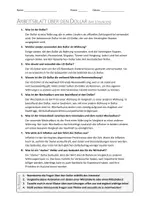 Vorschau - Arbeitsblätter - AB mit Fragen zum Thema "Dollar" + Lösungsblatt - Seite 1