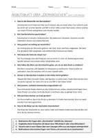 Vorschau - Arbeitsblätter - AB mit Fragen zum Thema "Dornröschen" + Lösungsblatt + Mindmap + Infografik - Seite 3