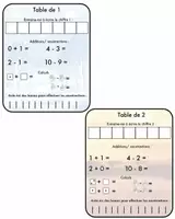 Aperçu - Feuilles d'exercices - J'apprends à calculer - Page 1