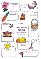 Vorschau - Arbeitsblätter - Osterferien Bingo Englisch - Easter holidays - Exchange after the Holidays 🐇🐥 - Seite 1
