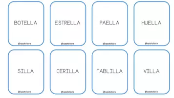 Vista previa - Tarjetas / Manipulativos - CINQUIRIMAS DE PALABRAS - página 2
