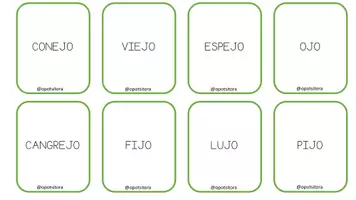 Vista previa - Tarjetas / Manipulativos - CINQUIRIMAS DE PALABRAS - página 3