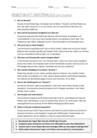Vorschau - Arbeitsblätter - AB mit Fragen zum Thema "Dracula" + Lösungsblatt + Mindmap + Infografik - Seite 3