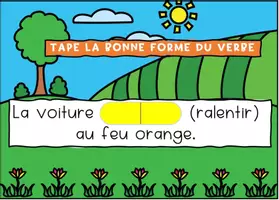 Aperçu - Apprentissages en autonomie - BOOM CARDS L' imparfait 2eme groupe | Verbes en -ir - Page 3