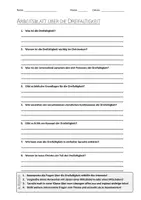 Vorschau - Arbeitsblätter - AB mit Fragen zum Thema "Dreifaltigkeit" + Lösungsblatt + Mindmap + Infografik - Deckblatt