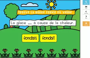 Aperçu - Apprentissages en autonomie - Kit Ensemble BOOM CARDS L' Imparfait - Page 3