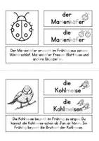 Vorschau - Arbeitsblätter - Tiere im Frühling - Informationskarten - Seite 2