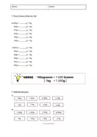 Vorschau - Arbeitsblätter - Mathematik 3.Klasse Gewichte Kilogramm und Gramm - Seite 2
