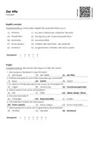 Vorschau - Arbeitsblätter - Der Affe - Arbeitsblatt (Infotext und Übungen) - Seite 3