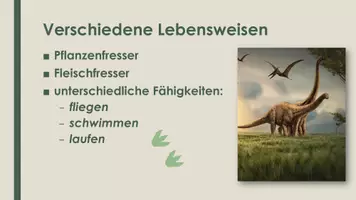 Vorschau - Präsentationen/Tafelbilder - Der Dinosaurier (Präsentation und H5P) - Seite 3