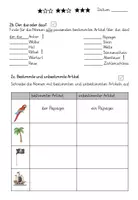 Vorschau - Unterrichtsreihen - Die Artikel-Insel mit Kapitän Book - Seite 2
