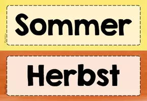 Vorschau - Arbeitsblätter - Jahreszeiten Tafelmaterial & Arbeitsblatt - Seite 3
