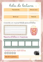 Vista previa - Hojas de trabajo - Ficha de registro de lectura _ comprensión lectora - Portada