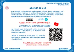 Vista previa - Hojas de trabajo - PACK CUADERNOS ESTIMULACIÓN COGNITIVA ATENCIÓN. NIVEL 1 Y 2. - página 2