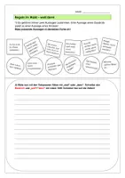 Vorschau - Arbeitsblätter - Weil/Denn Sätze (Thema: Regeln im Wald) inkl. LÖSUNGEN - Deckblatt