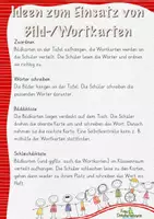 Vorschau - Fördermaterial/Inklusion - Bild-/Wortkarten - Wörter mit k-ck und z-tz - Seite 1