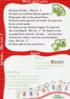 Vorschau - Spiele - Ich habe… wer hat_ - Wörter mit ck, tz - Seite 1