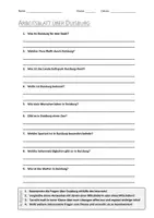 Vorschau - Arbeitsblätter - AB mit Fragen zum Thema "Duisburg" + Lösungsblatt + Infografik - Deckblatt