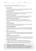 Vorschau - Arbeitsblätter - AB mit Fragen zum Thema "Dünen" + Lösungsblatt + Infografik - Seite 2