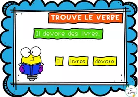Aperçu - Apprentissages en autonomie - Kit pédagogique BOOM CARDS Verbe, infinitif, groupe - Page 2