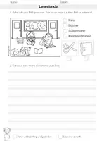 Vorschau - Arbeitsblätter - Bildgeschichten schreiben Klasse 1-2 | Mini-Geschichten Grundschule | Schreibanlässe Deutsch - Seite 2