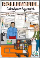Vorschau - Arbeitsblätter - Materialpaket "Im Supermarkt" DaZ / DaF / Deutsch (wachsend) - Seite 1