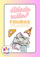 Vista previa - Juegos / Gamificación - Juego "¿Dónde están?" - figuras planas - Portada