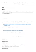 Vorschau - Test - Klassenarbeit zum Thema Personenbeschreibungen im Fach Deutsch (6./7. Klasse - Deutsch - PDF und WORD-Datei) - Seite 1
