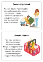 Vorschau - Aufgabenkarten - 10 Fermi-Aufgaben für den Matheunterricht zu BNE und Nachhaltigkeit #Earthday - Seite 2