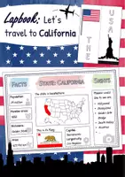 Vorschau - Arbeitsblätter - Lapbook United States - Let's travel to California - Deckblatt