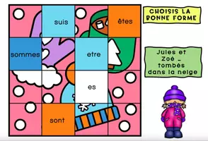Aperçu - Apprentissages en autonomie - ÊTRE present | Jeu Image Mystère GOOGLE SLIDES - Page 3