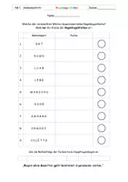 Vorschau - Arbeitsblätter - Geheimschrift Regenbogenfarben - Deckblatt