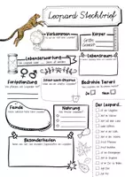 Vorschau - Arbeitsblätter - Leopardenklasse Materialpaket - Leopard Sparpaket - Seite 2
