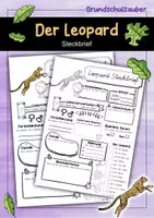 Vorschau - Arbeitsblätter - Leopardenklasse Materialpaket - Leopard Sparpaket - Seite 1
