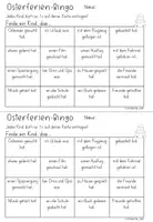 Vorschau - Arbeitsblätter - Ostern Bingo | Deutsch Klasse 1-4 - Seite 3