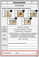 Vorschau - Arbeitsblätter - Holzarten - Holzwerkstoffe - Baumaterialien aus Holz unterscheiden (Technik und Werken) Technik - Seite 2