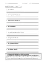 Vorschau - Arbeitsblätter - AB mit Fragen zum Thema "Eid" + Lösungsblatt + Infografik - Deckblatt