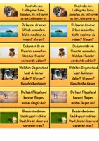 Vorschau - Bildkarten - DaZ: Schreibanlass / Gesprächsanlass - Karten - Seite 1