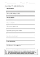 Vorschau - Arbeitsblätter - AB mit Fragen zum Thema "Eidechsen" + Lösungsblatt + Infografik - Deckblatt