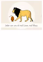 Vorschau - Arbeitsblätter - Bilderbuch: Der Löwe in dir (Kreatives Schreiben) - Seite 3