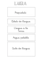 Vista previa - Hojas de trabajo - L'aigua: estats, propietats i cicle - página 3
