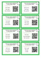 Vorschau - Arbeitsblätter - Active & Passive Voice - differenziertes Übungsmaterial mit Task Cards - Seite 3