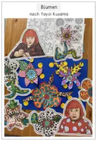 Vorschau - Stundenentwürfe - Yayoi Kusama - Kunstprojekt - Blumen - Schritt für Schritt - Seite 2