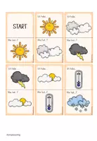 Vorschau - Spiele - Wetter - Lesespiel - Ich habe..., wer hat? - Seite 1