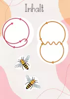Vorschau - Unterrichtsreihen - Tafelbild/ Legebild: Der Bienentanz - Die Sprache der Bienen - Seite 3