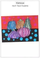 Vorschau - Unterrichtsreihen - Yayoi Kusama - Kunstprojekt - Kürbis - Schritt für Schritt - Seite 2