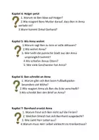 Vorschau - Arbeitsblätter - Ben liebt Anna: Aufgaben zum Buch, Lektüre, Liebe, Lesebegleitheft - Seite 2