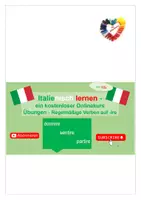 Vorschau - Arbeitsblätter - Italienisch lernen mit Allie: Übungen Regelmäßige Verben auf -ire Folien + Vokabelliste + Arbeitsblatt mit Lösung - Deckblatt
