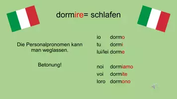 Vorschau - Arbeitsblätter - Italienisch lernen mit Allie: Übungen Regelmäßige Verben auf -ire Folien + Vokabelliste + Arbeitsblatt mit Lösung - Seite 3