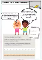 Vorschau - Arbeitsblätter - Rationale Zahlen vergleichen und ordnen, Jg. 7 - Seite 3
